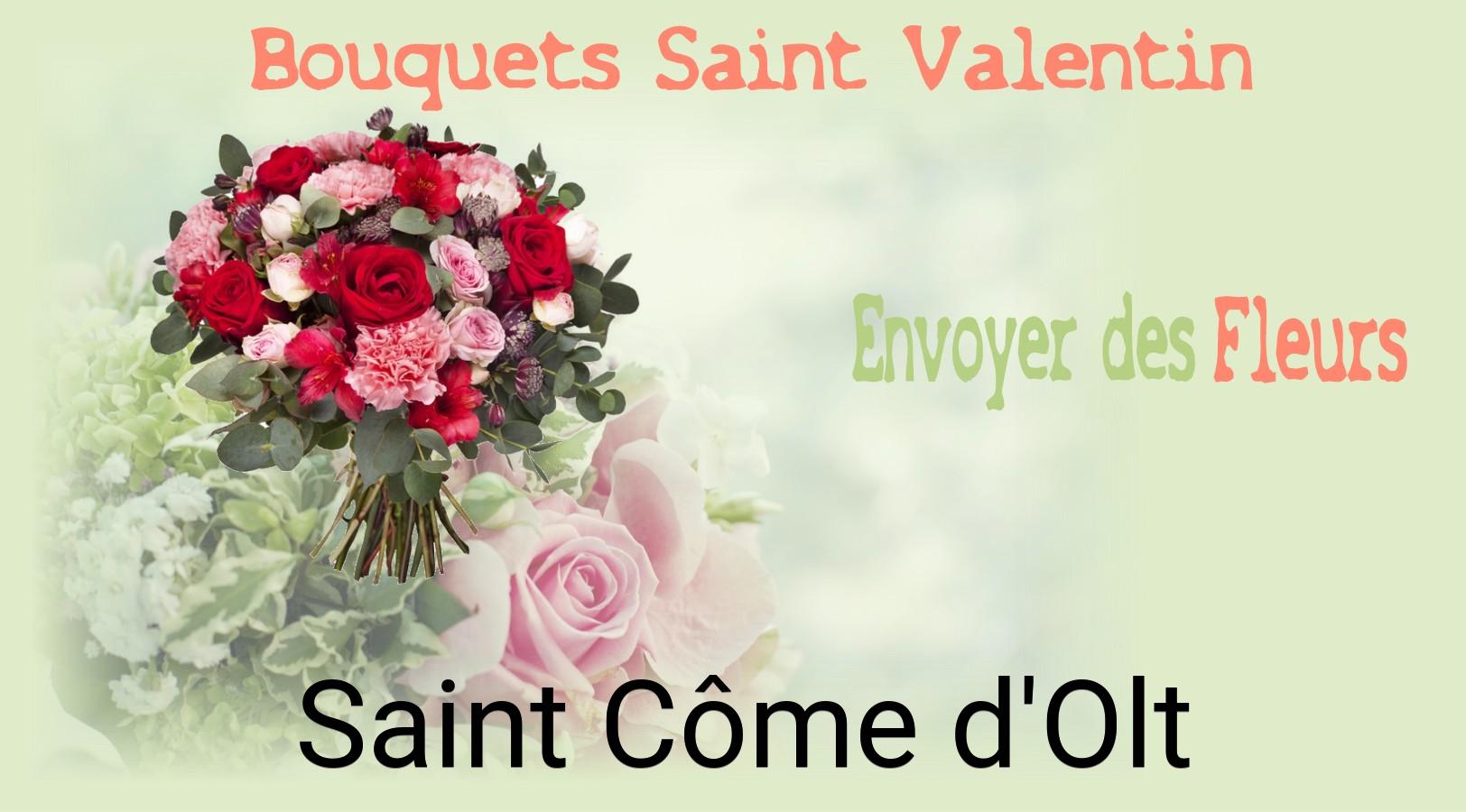 Roses de Saint-Valentin livrées à Saint-Côme-d'Olt